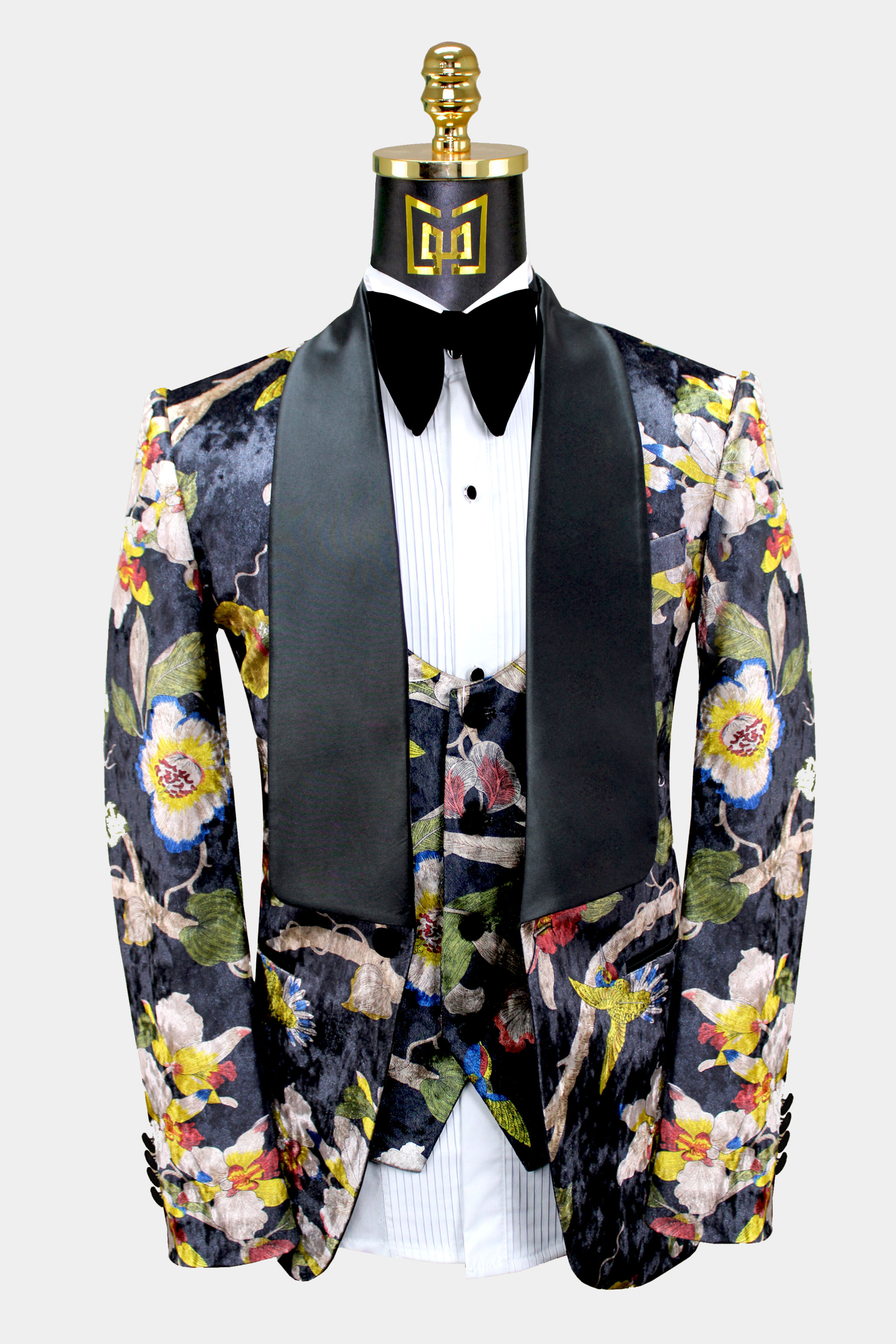 Floral-Print-Tuxedo-JAcket-Wedding-Prom-Blazer-from-Gentlemansguru.com_
