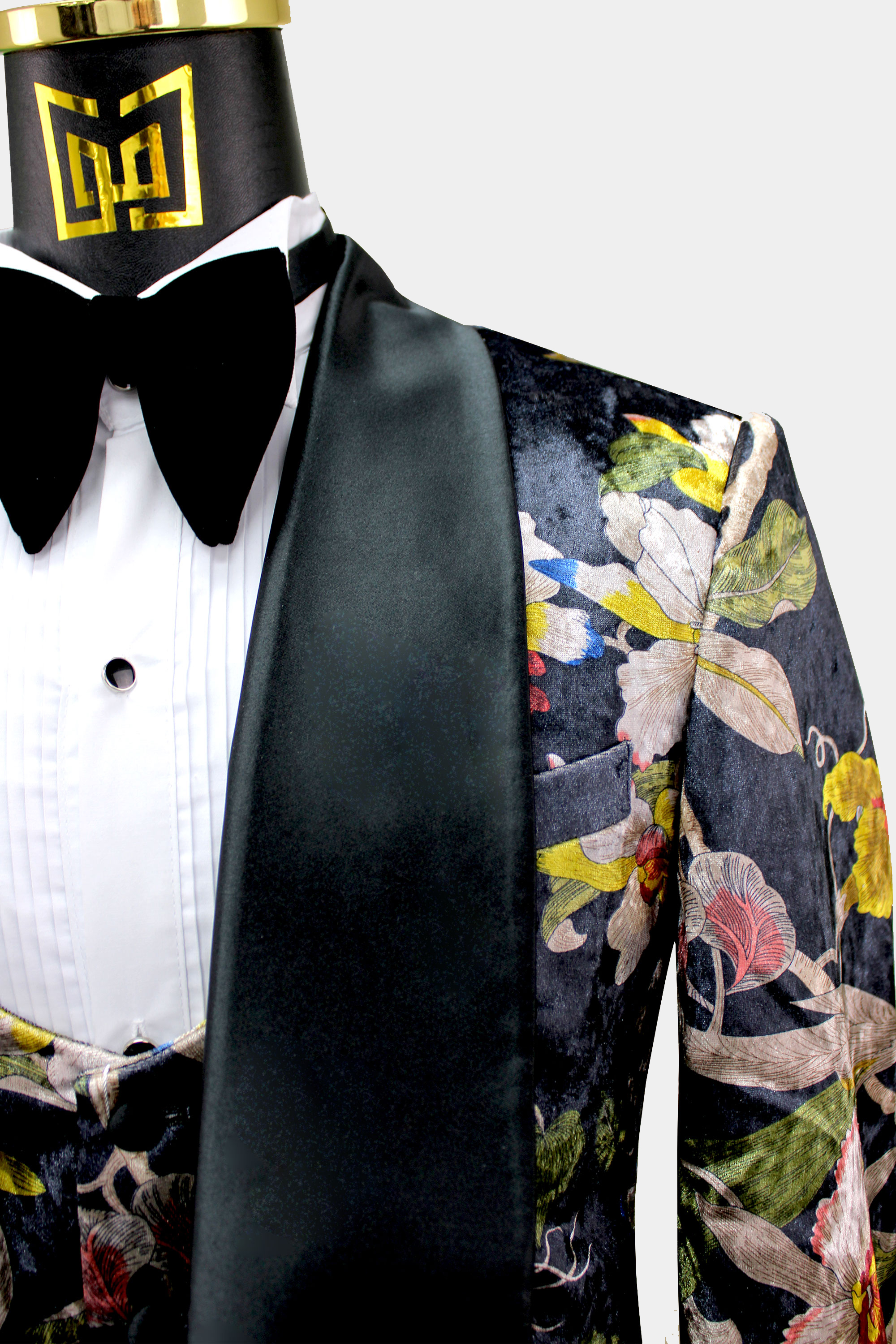 Abstract Floral Tuxedo