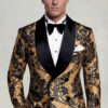 Mens-3-Piece-Black-And-Gold-Tuxedo-Double-Breasted-Velvet-Groom-Wedding-Suit-from-Gentlemansguru.com