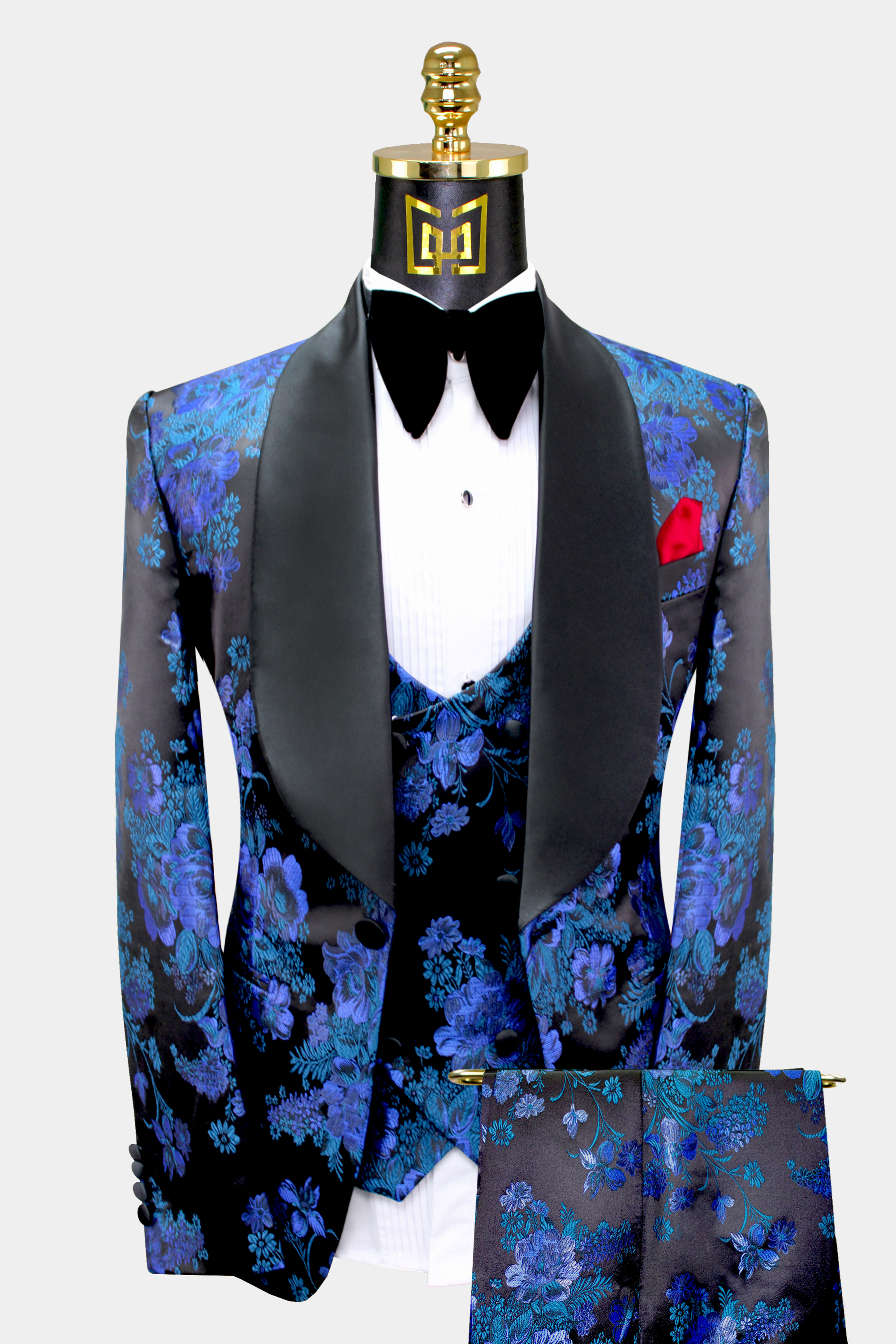 Black and Royal Blue Tuxedo | Gentleman ...