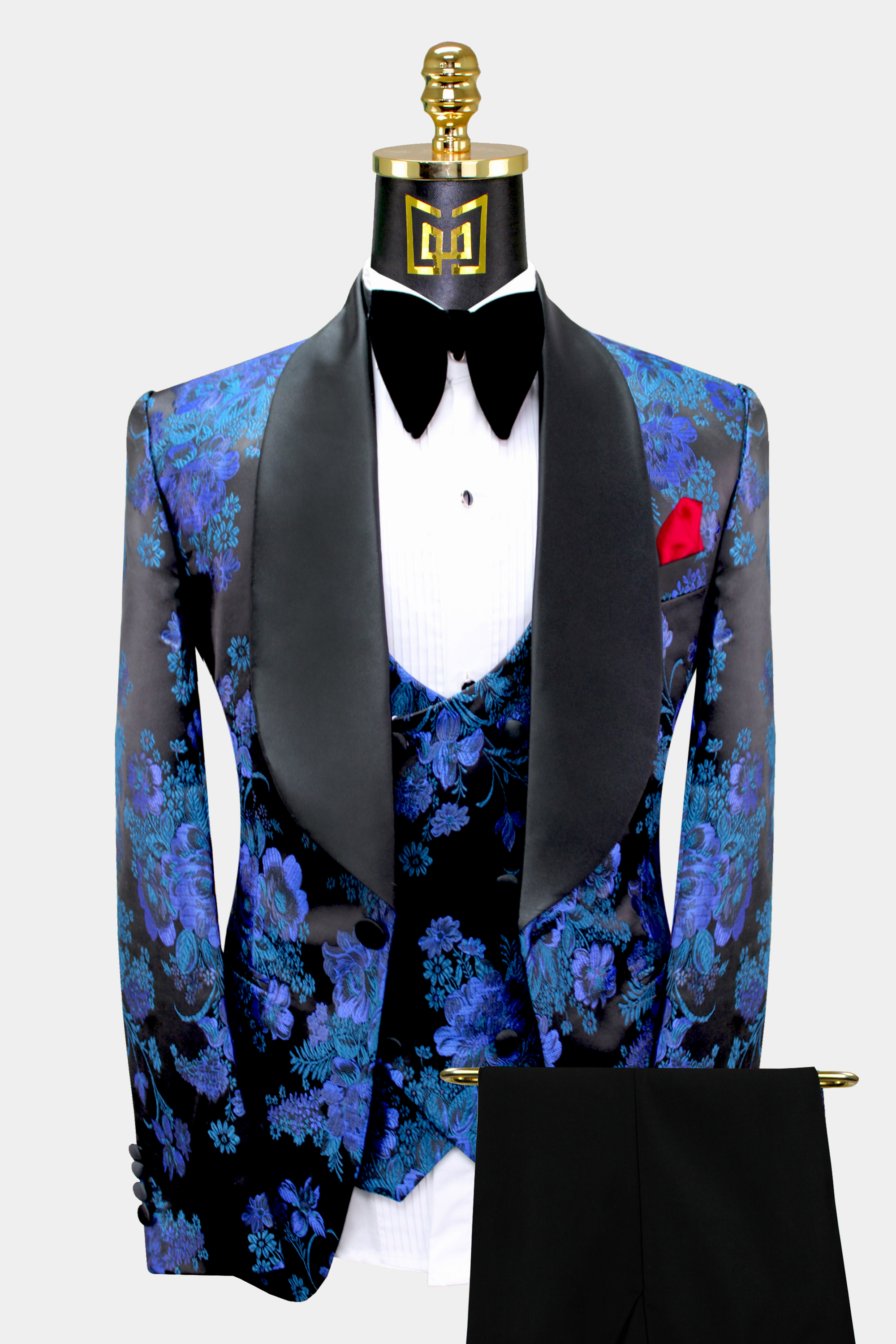 Black and Royal Blue Tuxedo | Gentleman's Guru