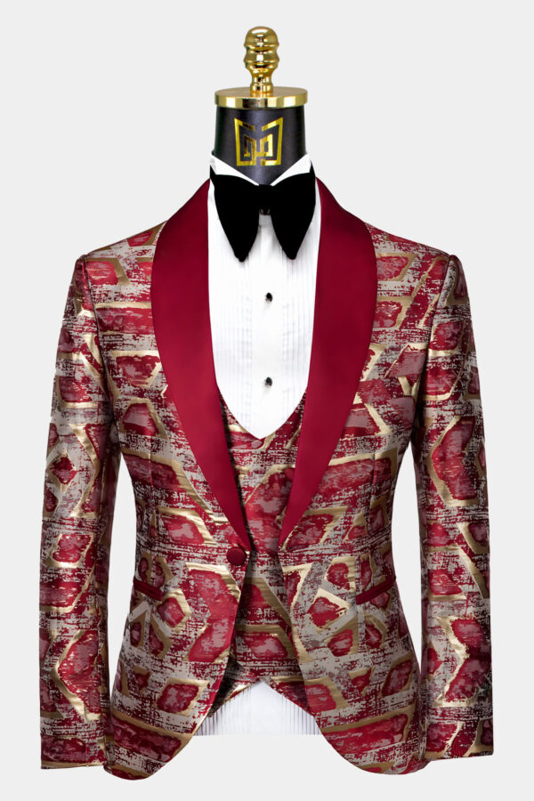 Mens-Burgundy-Gold-Tuxedo-JAcket-Blazer-from-Gentlemansguru.com