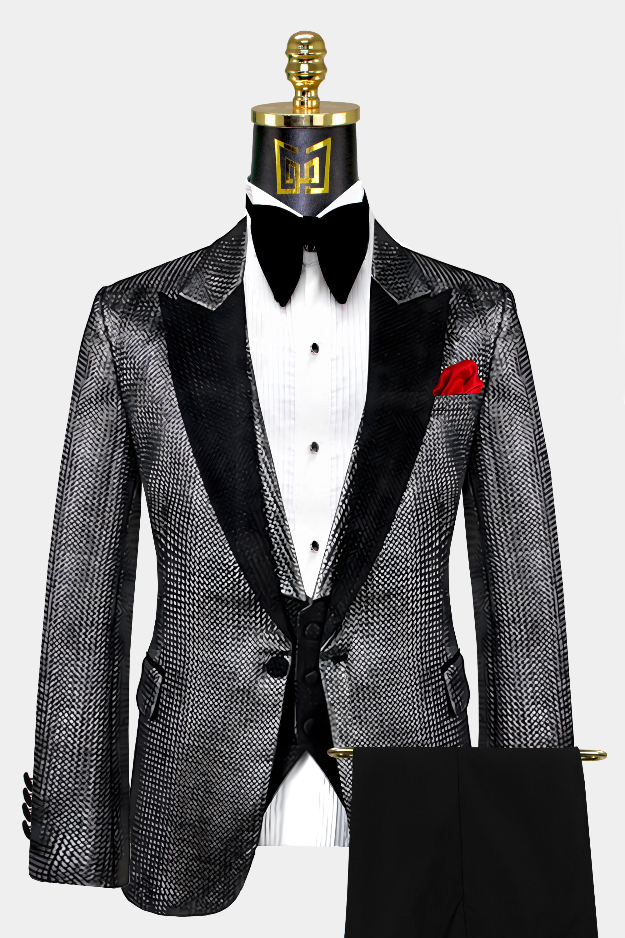 Mens-Charcoal-Grey-Tuxedo-Prom-Groom-Wedding-Suit-from-Gentlemansguru.com