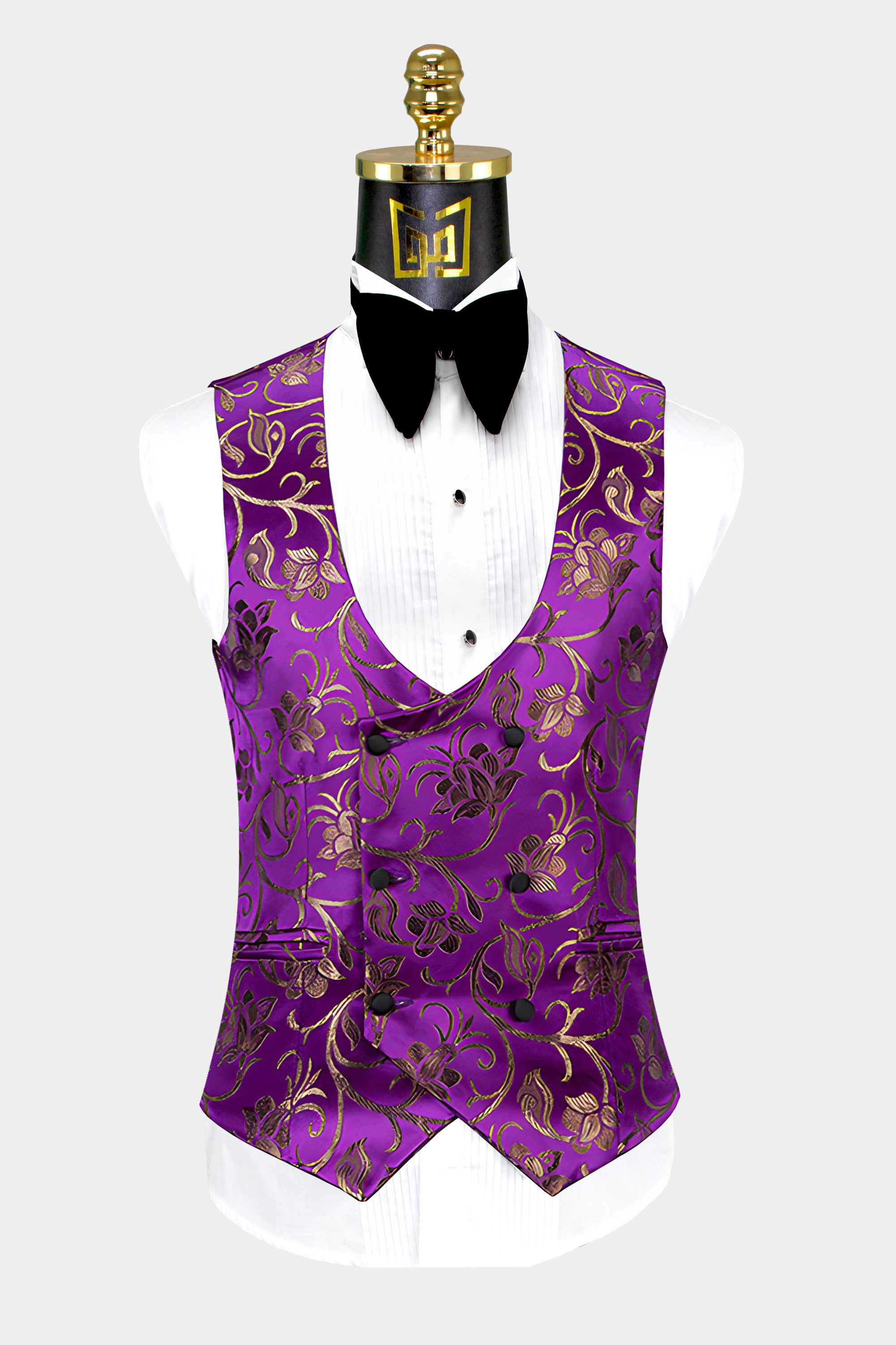 Mens-Purple-and-Gold-Tuxedo-Vest-from-Gentlemansguru.com
