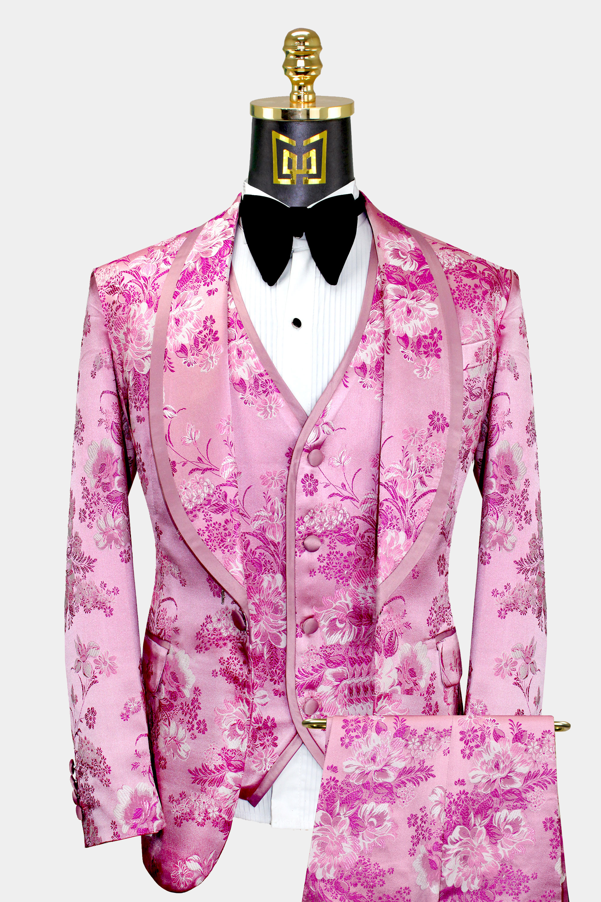 Mens-Rose-Pink-Tuxedo-Floral-Wedding-Groom-Prom-Suit-from-Gentlemansguru.com