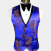 Mens-Royal-Blue-Floral-Tuxedo-Vest-from-Gentlemansgurur.com