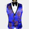 Mens-Royal-Blue-Floral-Tuxedo-Vest-from-Gentlemansgurur.com