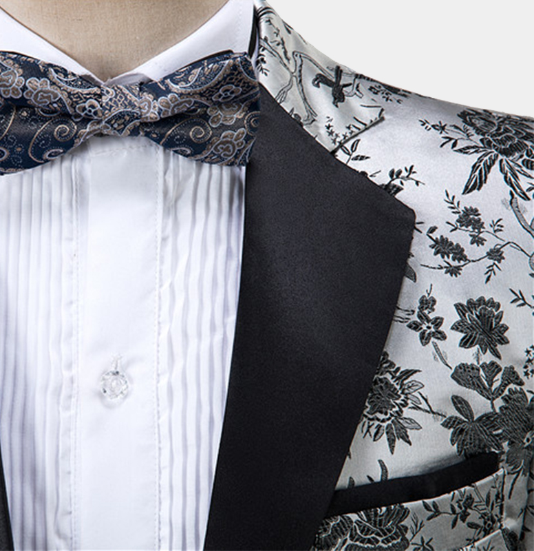 Abstract Floral Tuxedo