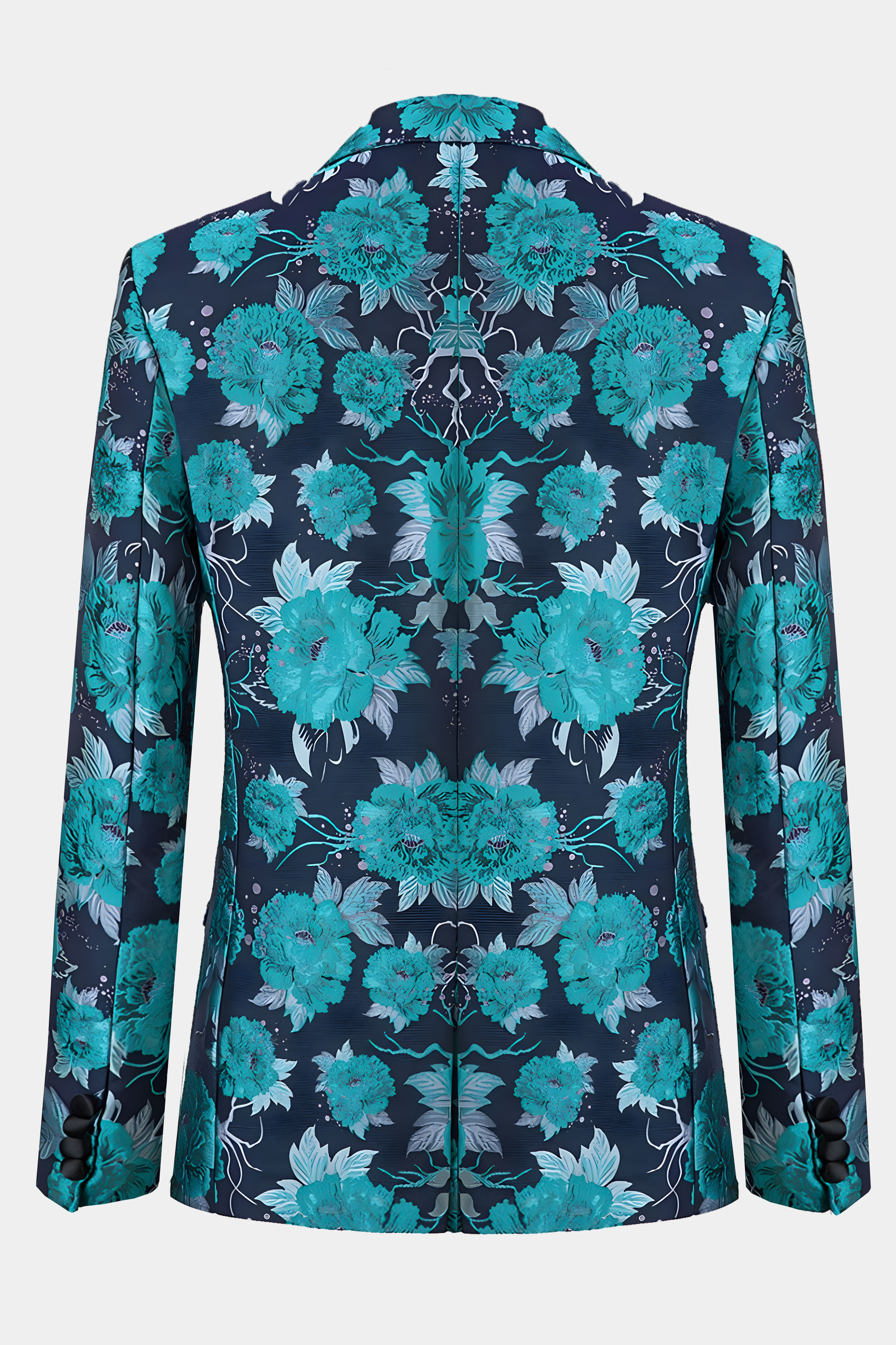 Turquoise-Floral-Suit-Tuxedo-Jacket-from-Gentlemansguru.com
