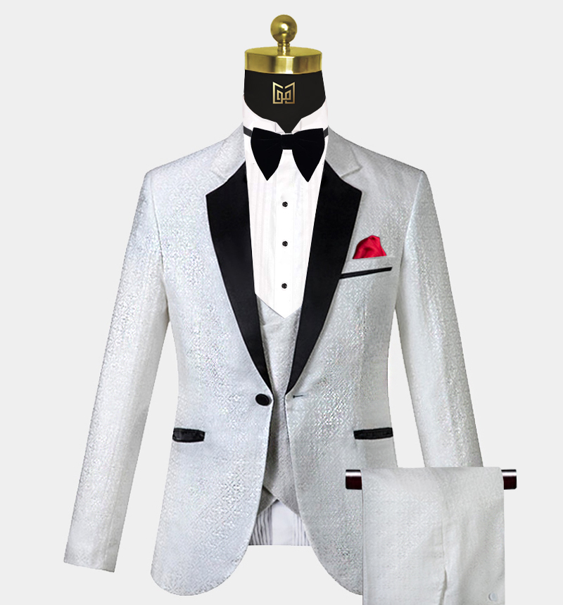 Vintage White Tuxedo Suit - 3 Piece | Gentleman's Guru