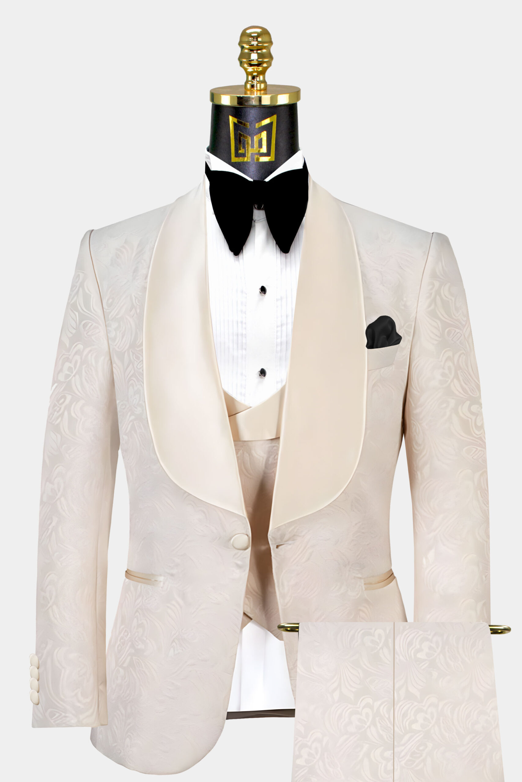Champagne Wedding Suits Groom s Tuxedos Gentleman s Guru