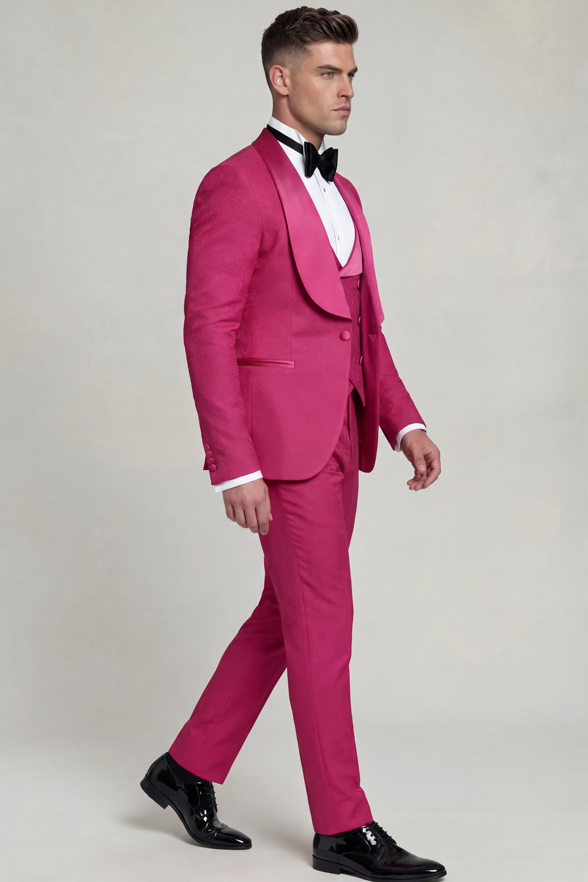 Mens-Luxury-Hot-Pink-Tuxedo-Suit-Groom-Wedding-Attire-from-Gentlemansguru.com