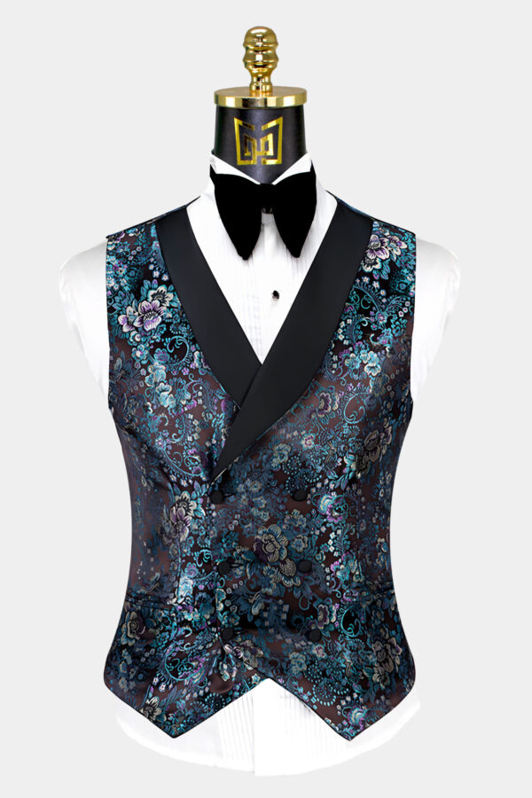 Purple-and-Mint-Green-Tuxedo-Vest-from-Gentlemansguru.com