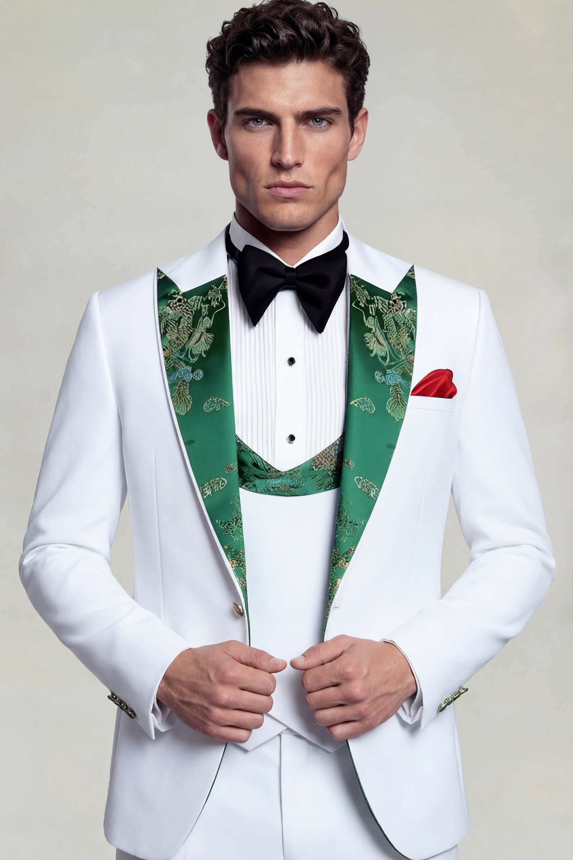 White-and-Grene-Tuxedo-Prom-Groom-Wedding-Suit-for-Men-from-Gentlemansguru.com