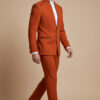 3-Piece-Orange-Mandarin-Collar-Custom-Suit-Homecoming-Party-Attire-from-Gentlemansguru.com