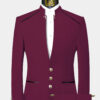 Burgundy-Mandarin-Collar-Suit-Wedding-Groom-Turtle-Neck-Chinese-Collar-Mao-Prom-Suit-from-Gentlemansguru.com.com