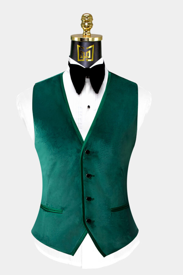 Emerald-Green-Velvet-Tuxedo-Vest-from-Gentlemansguru.com