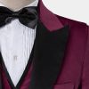 Mens-Burgundy-Crushed-Velvet-Tuxedo-Blazre-Wedding-Prom-Jacket-rental-from-Gentlemansguru.com