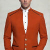 Mens-Orange-Mandarin-Collar-Suit-Wedding-Groom-from-Gentlemansguru.com