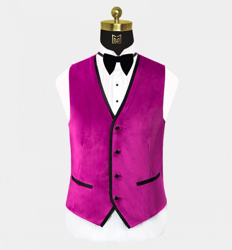 Pink Velvet Tuxedo 3 Piece Gentleman's Guru