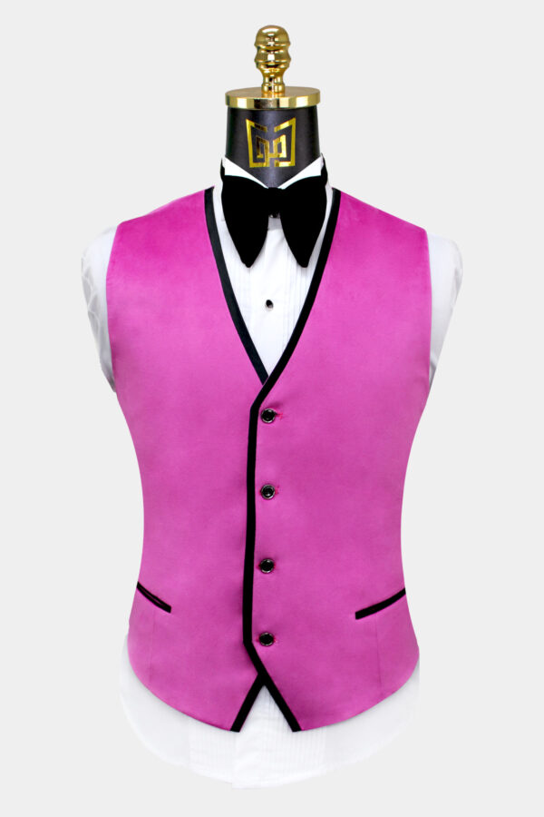 Mens-Pink-Velvet-Tuxedo-Vest-from-Gentlemansguru.com