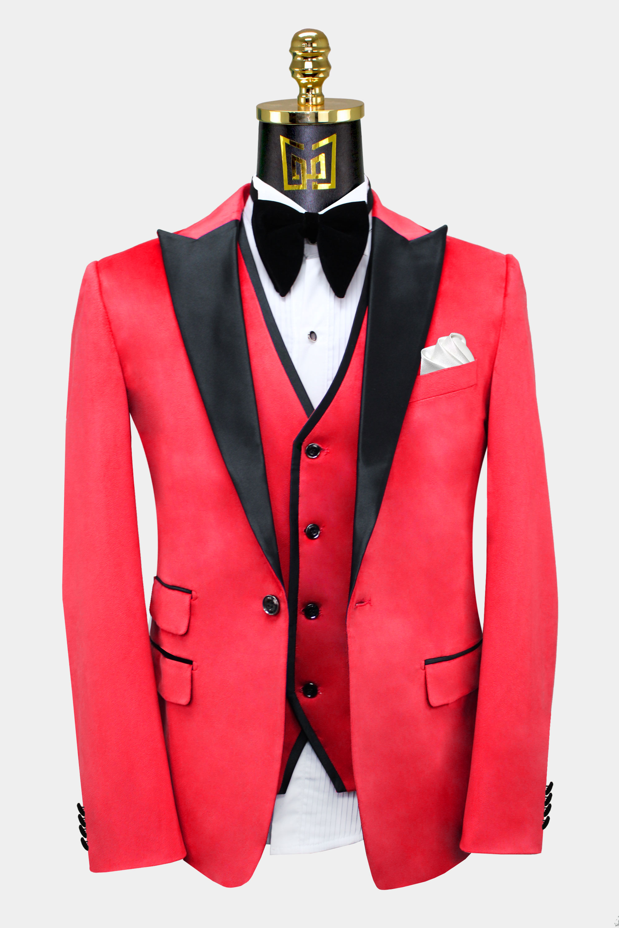 Red Velvet Jacket + Bowtie