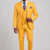All Gold Suit Full Body Standing from Gentlemansguru.com