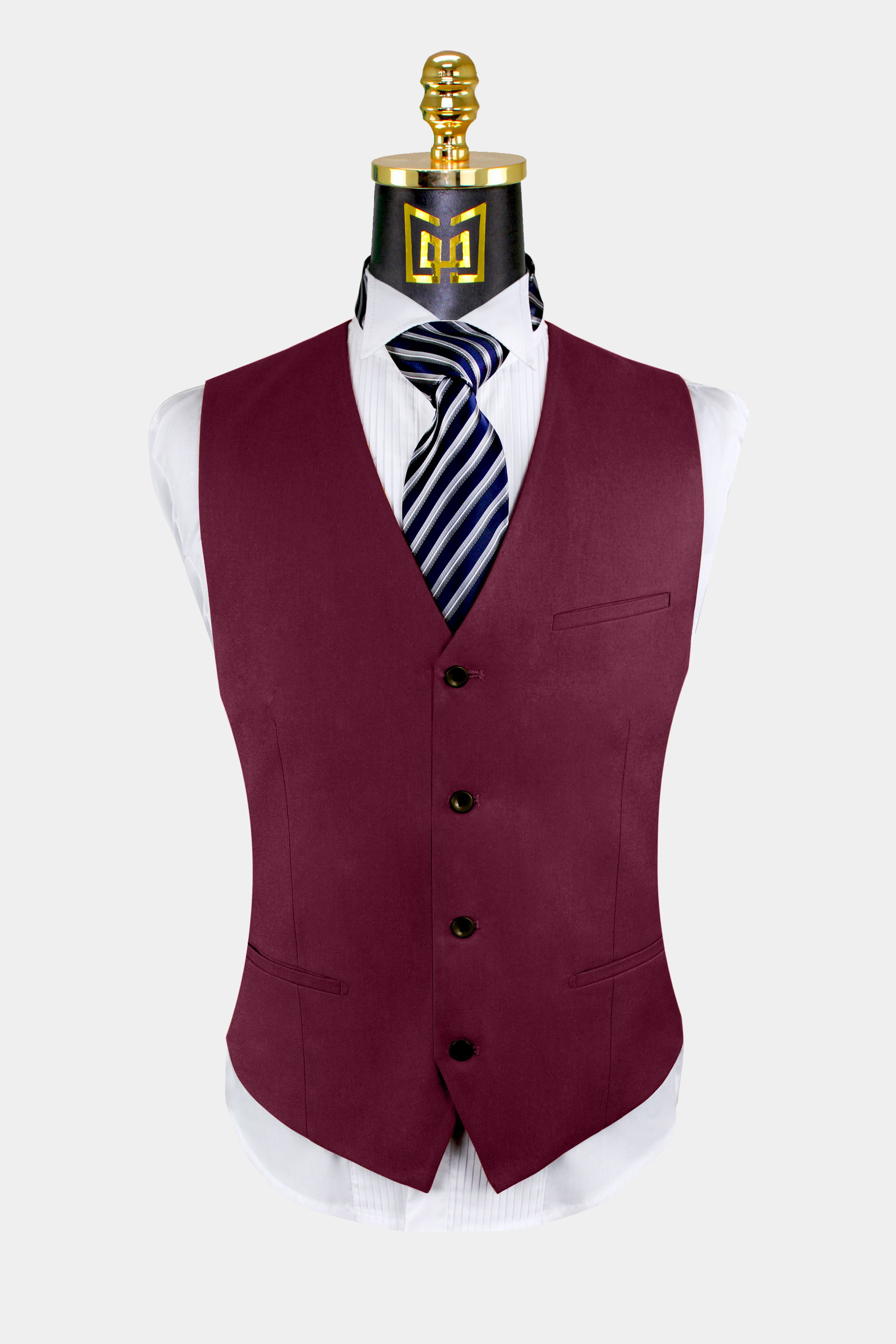 Burgundy-Suit-Vest-from-Gentlemansguru.com
