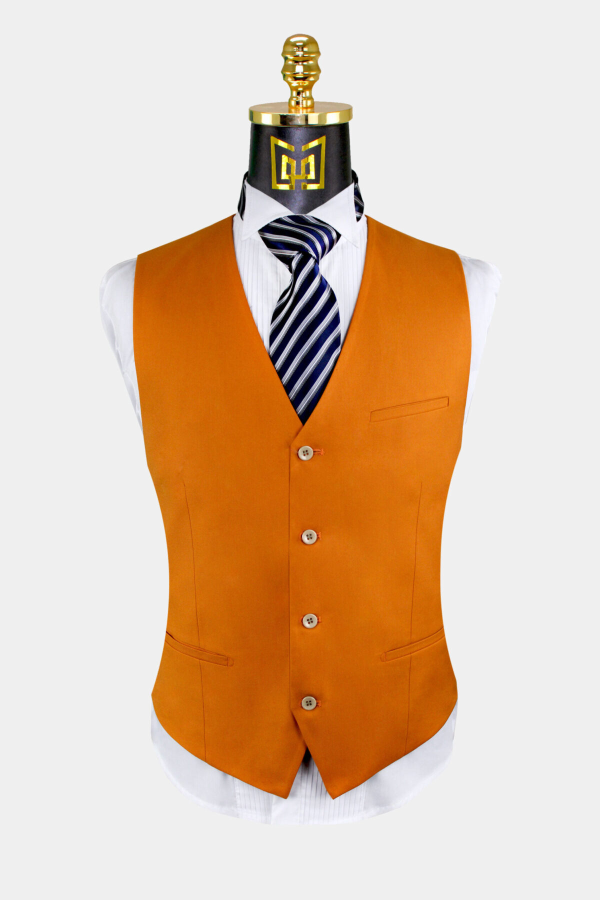 Burnt Orange Suit - 3 Piece | Gentleman's Guru