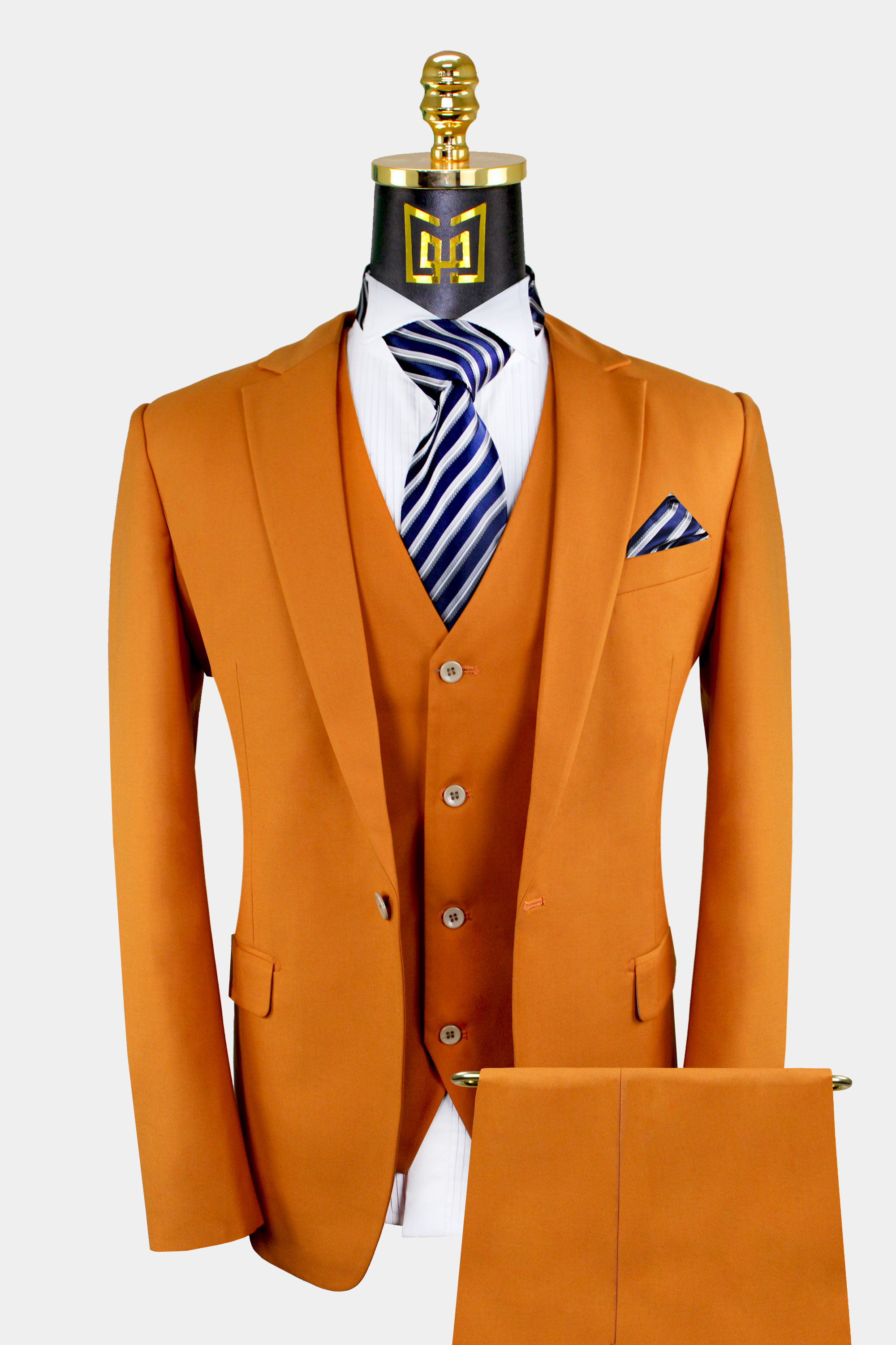 Mens-Burnt-Orange-Suit-Groom-Wedding-Prom-Tuxedo-from-Gentlemansguru.com