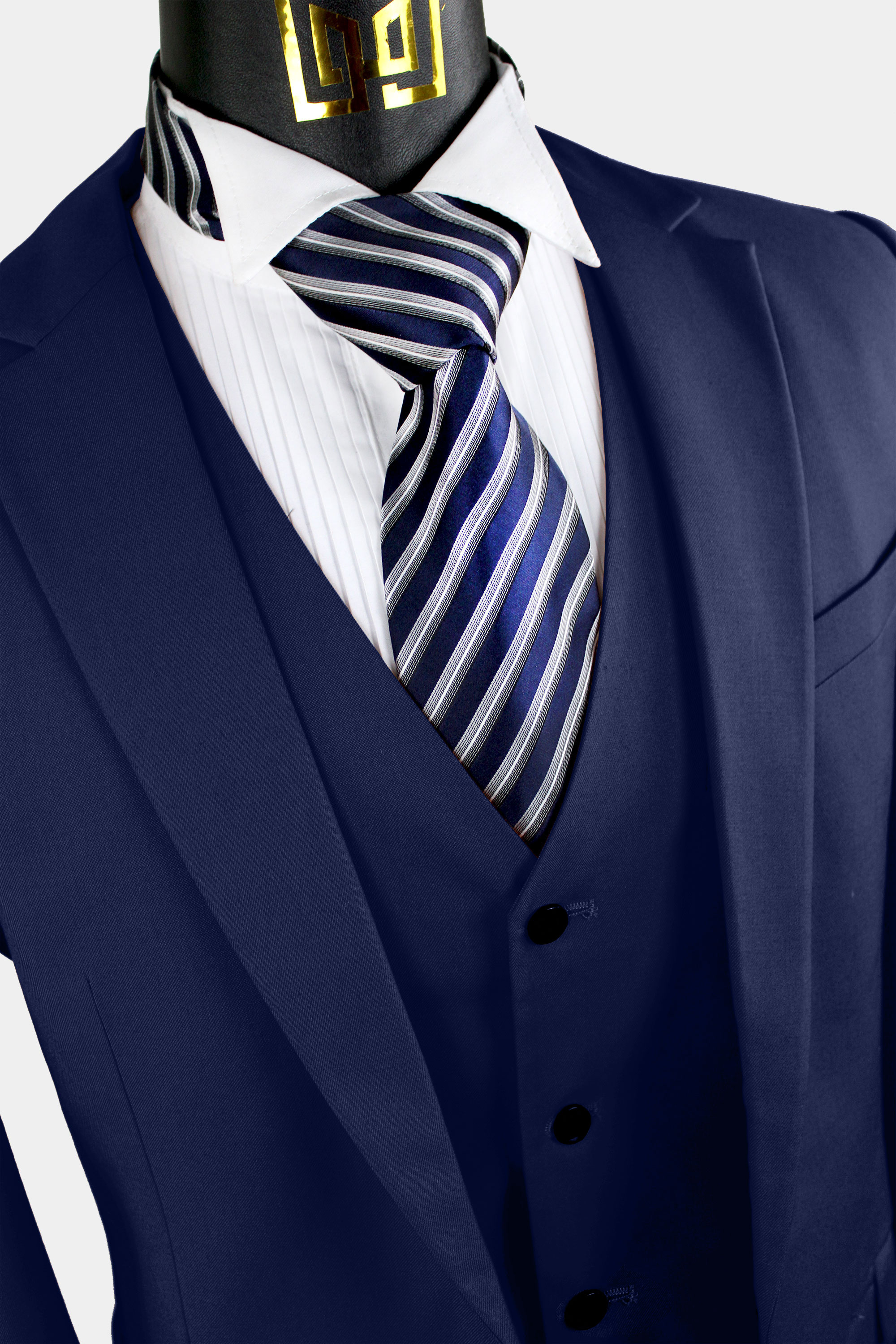 3 Piece Navy Blue Suit