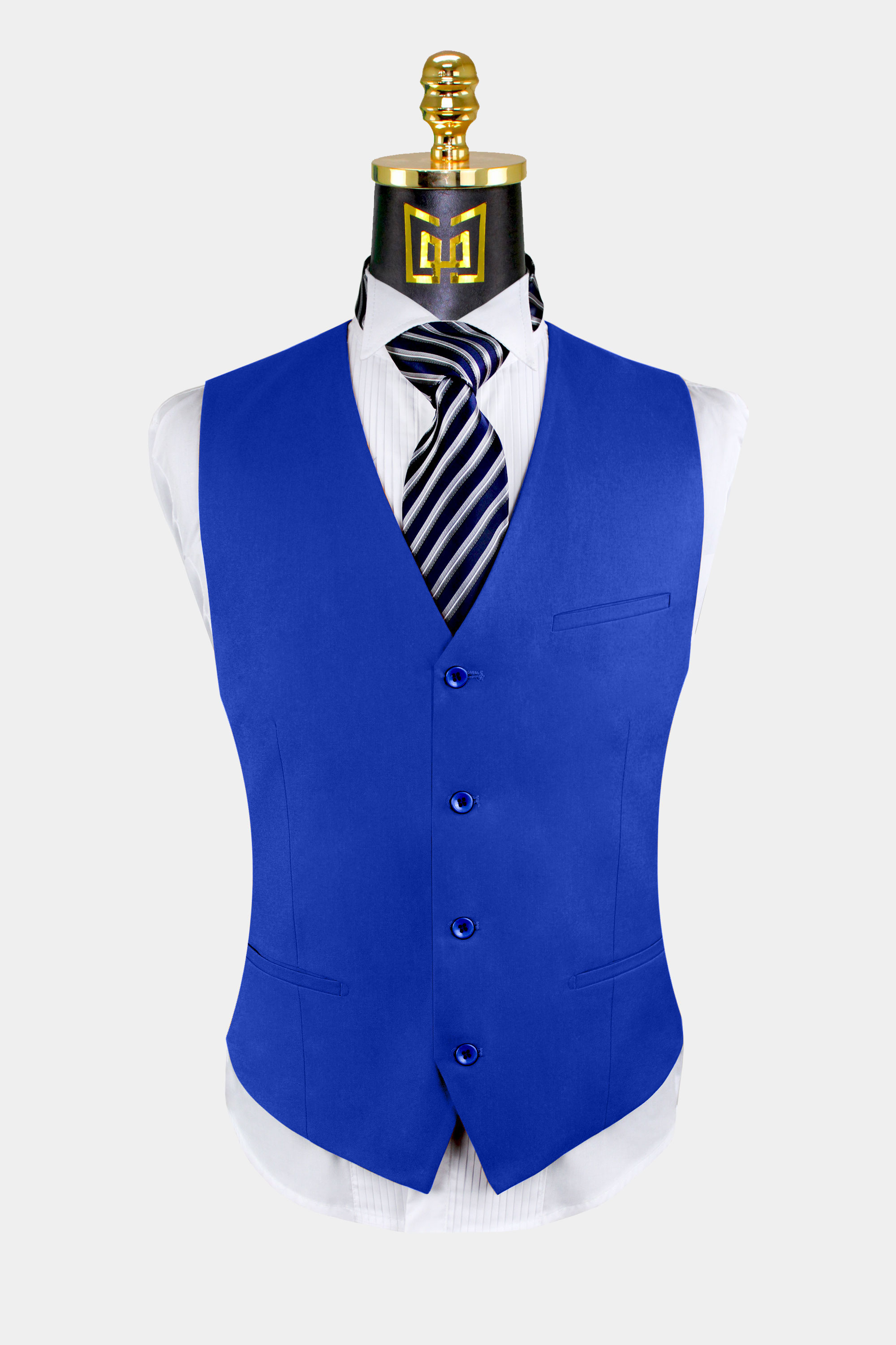 3 Piece Royal Blue Suit