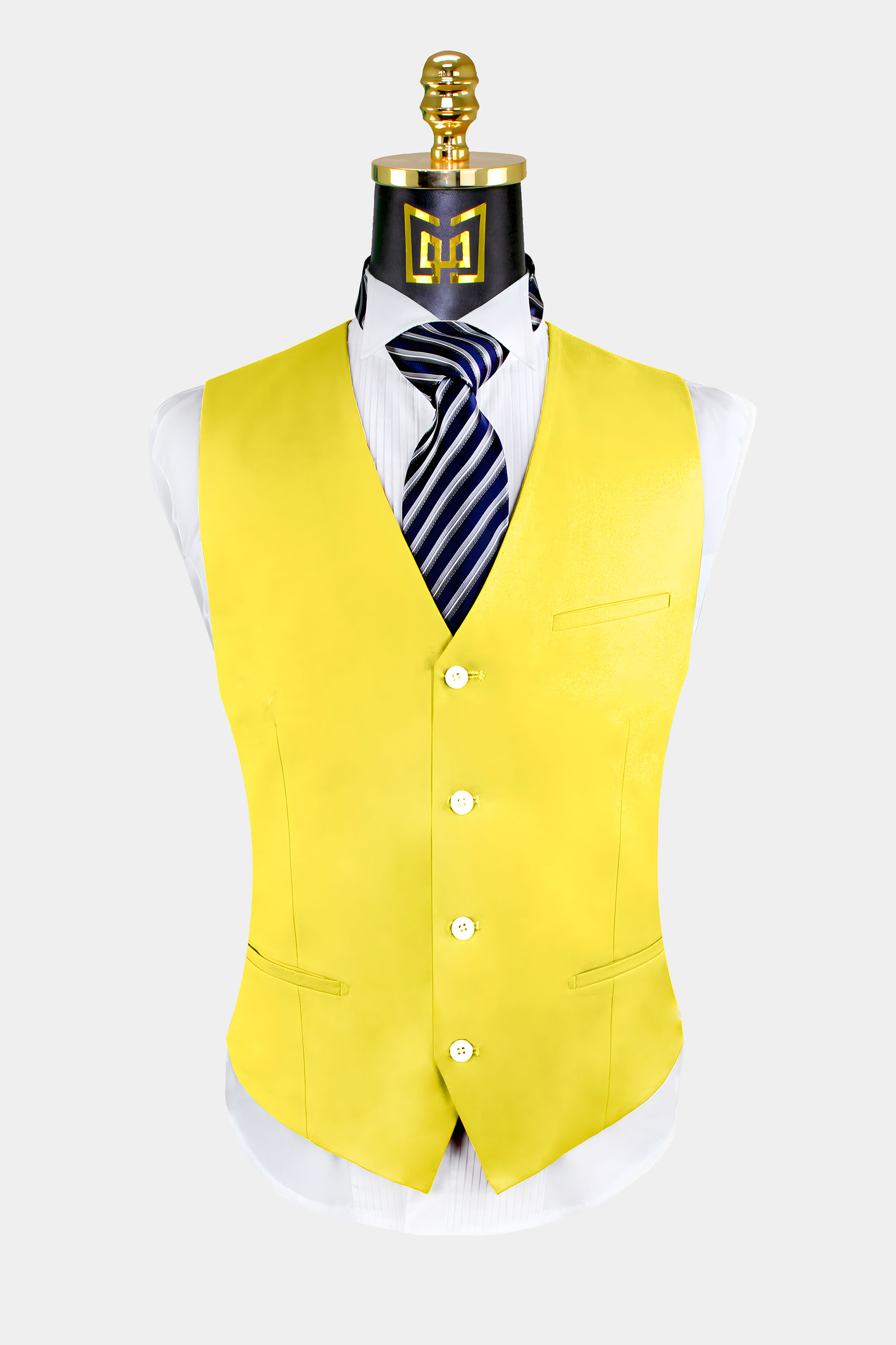 White And Yellow Tuxedo | escapeauthority.com