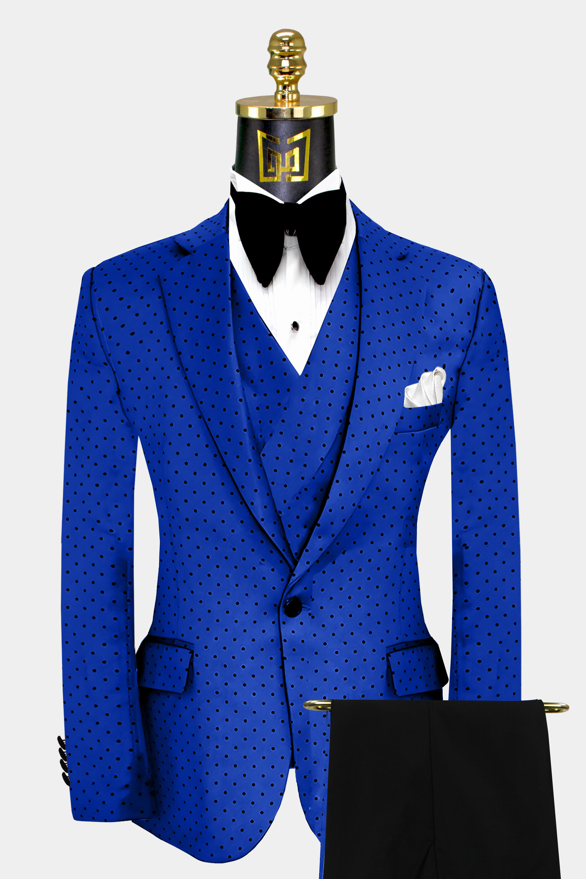 Royal-Blue-Polka-Dot-Suit-Dotted-Groom-Wedding-Tuxedo-from-Gentlemansguru.com