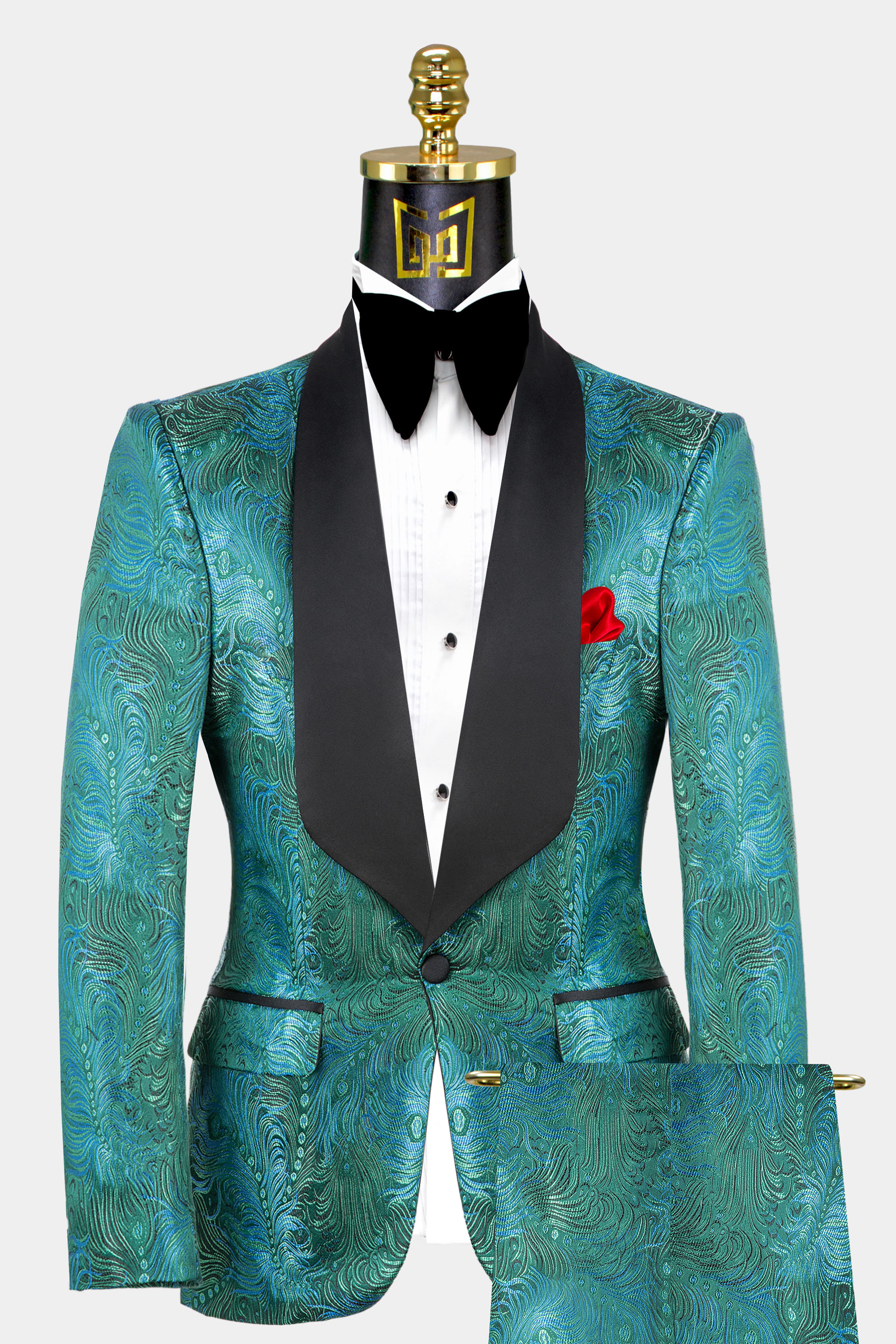 Blue-Green-Tuxedo-Groom-Wedding-Prom-Suit-For-Men-from-Gentlemansguru.com
