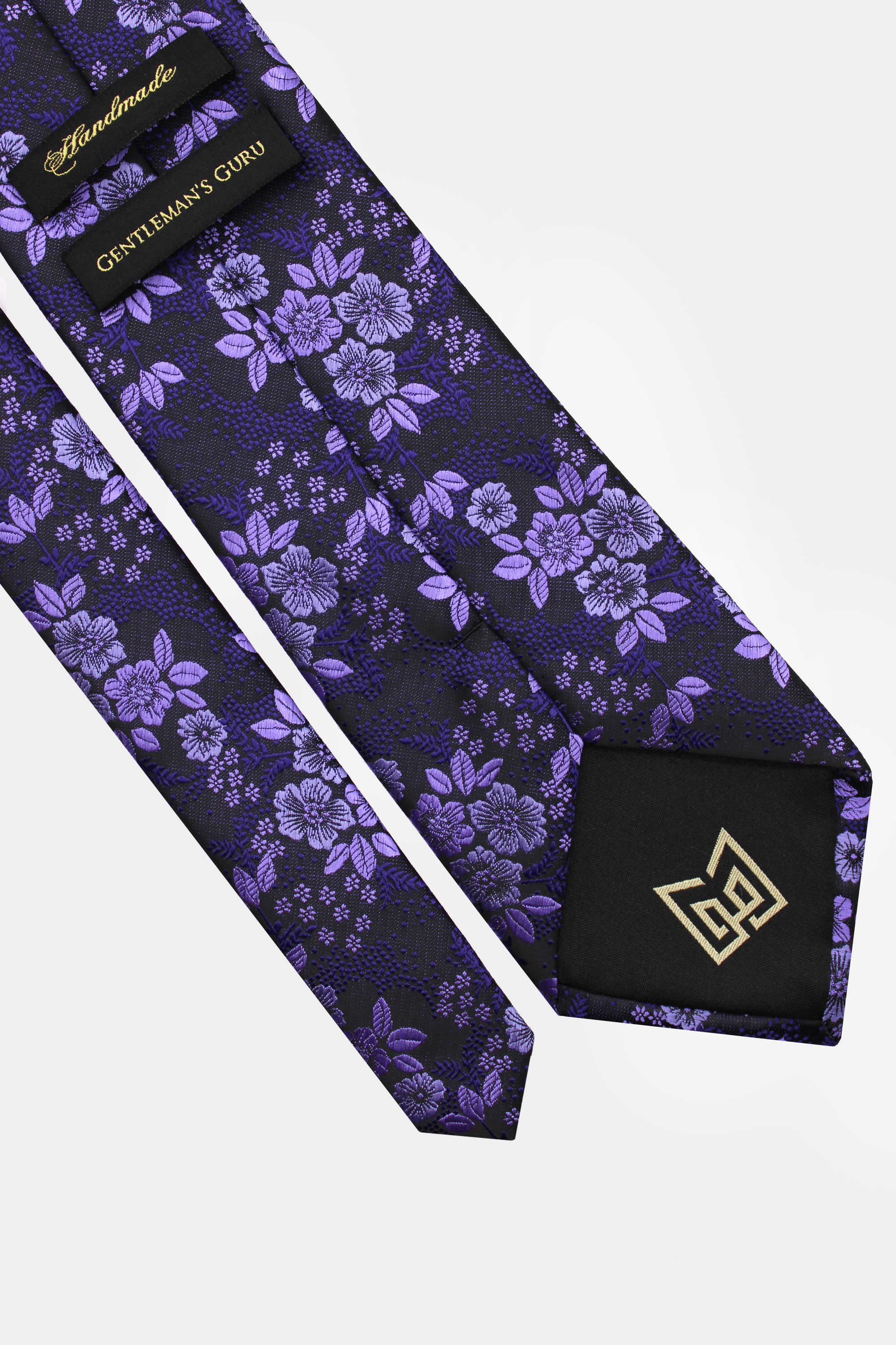 Lavender-Purple-Floral-Tie-from-Gentlemansguru.com