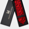 Red-Floral-Necktie-Lavender-Tie-Wedding-from-Gentlemansguru.com