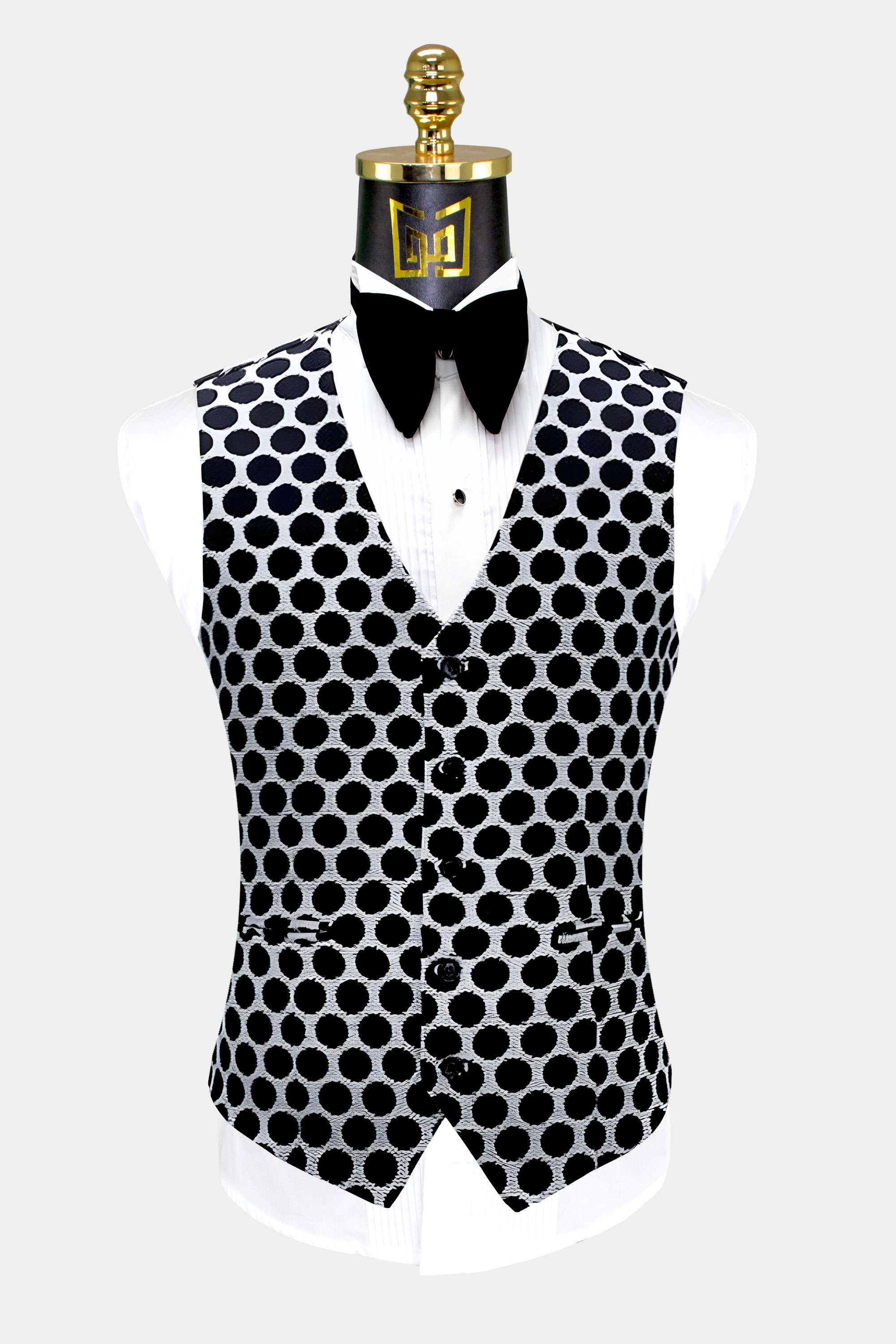 Black-and-White-Polka-Dot-Suit-Vest-from-Gentlemansguru.com