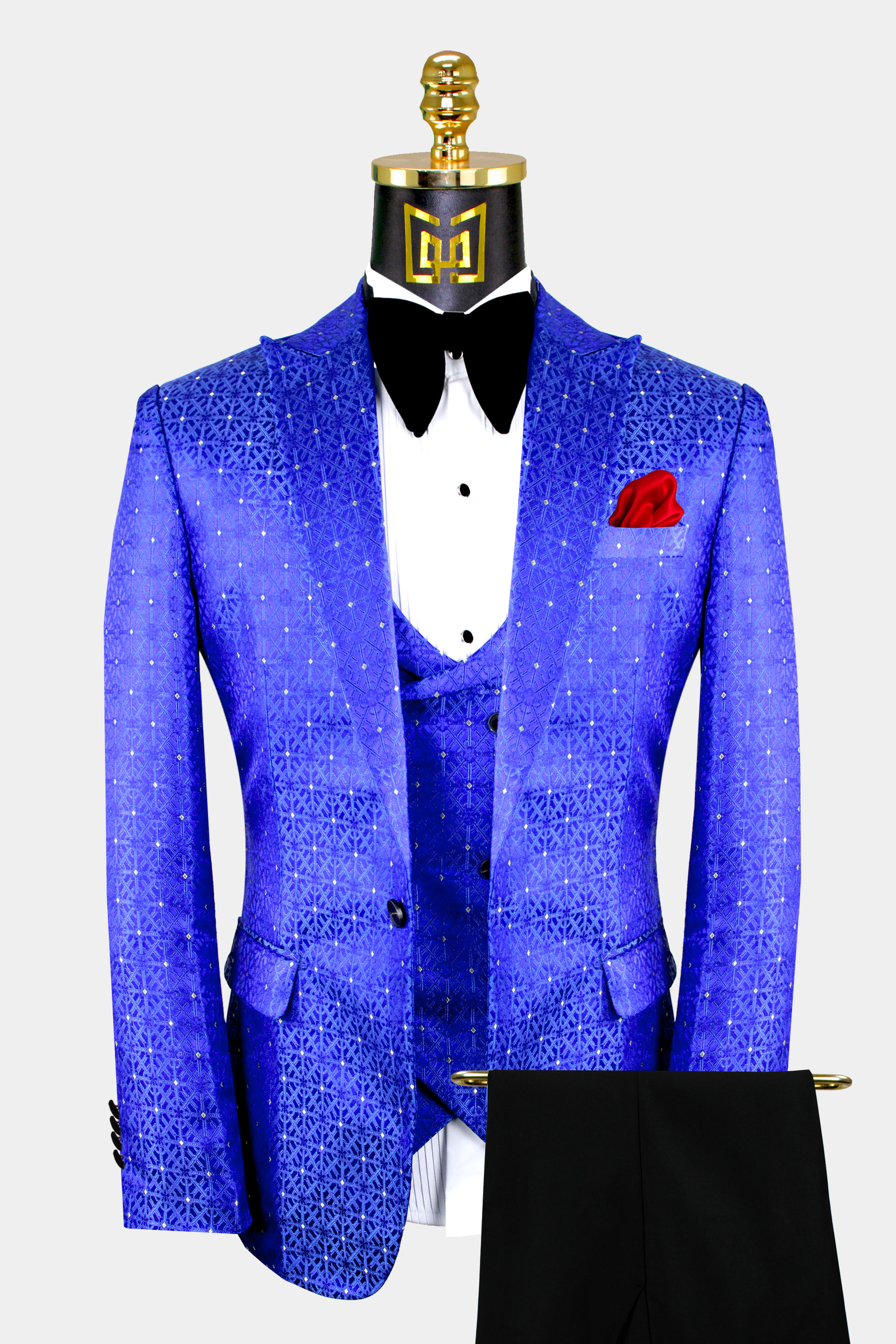 Mens-Bright-Blue-Diamond-Suit-Jacket-Prom-Suit-Tuxedo-from-Gentlemansguru.com