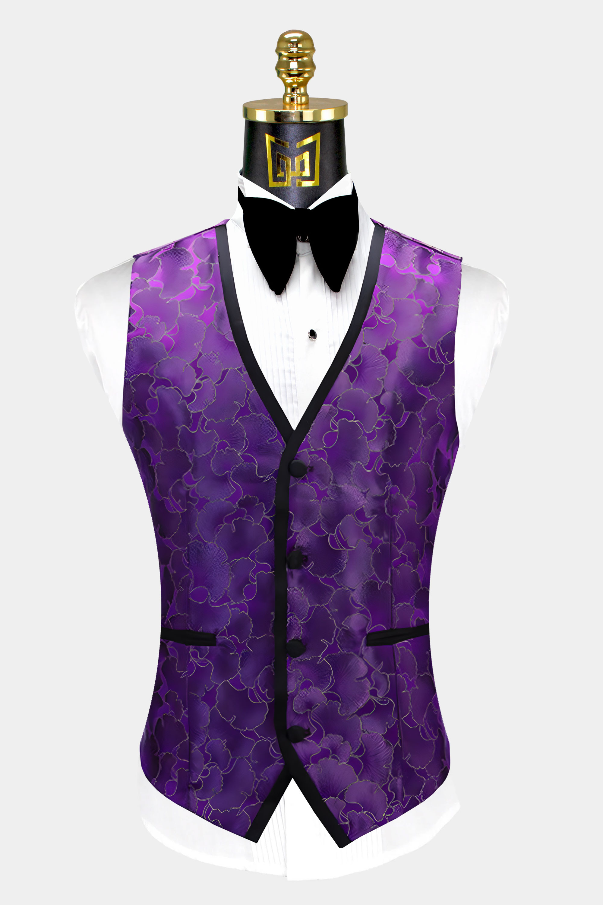 Mens-Dark-Purple-Tuxedo-Vest-from-Gentlemansguru.com