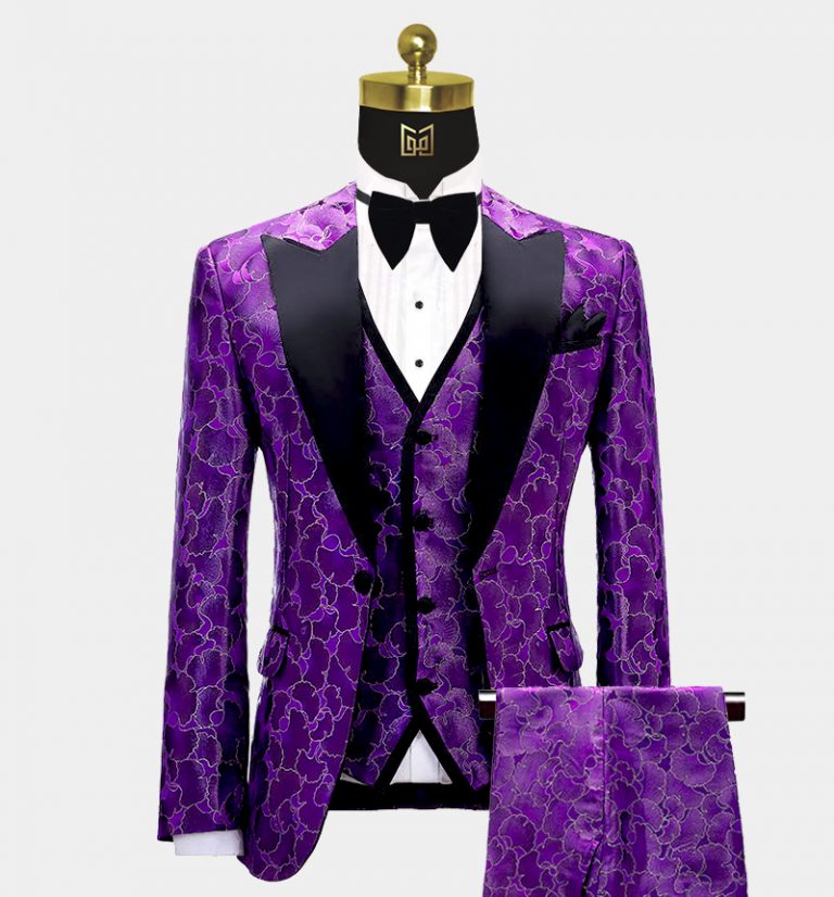 Dark Purple Tuxedo - 3 Piece (FREE Shipping) | Gentleman's Guru