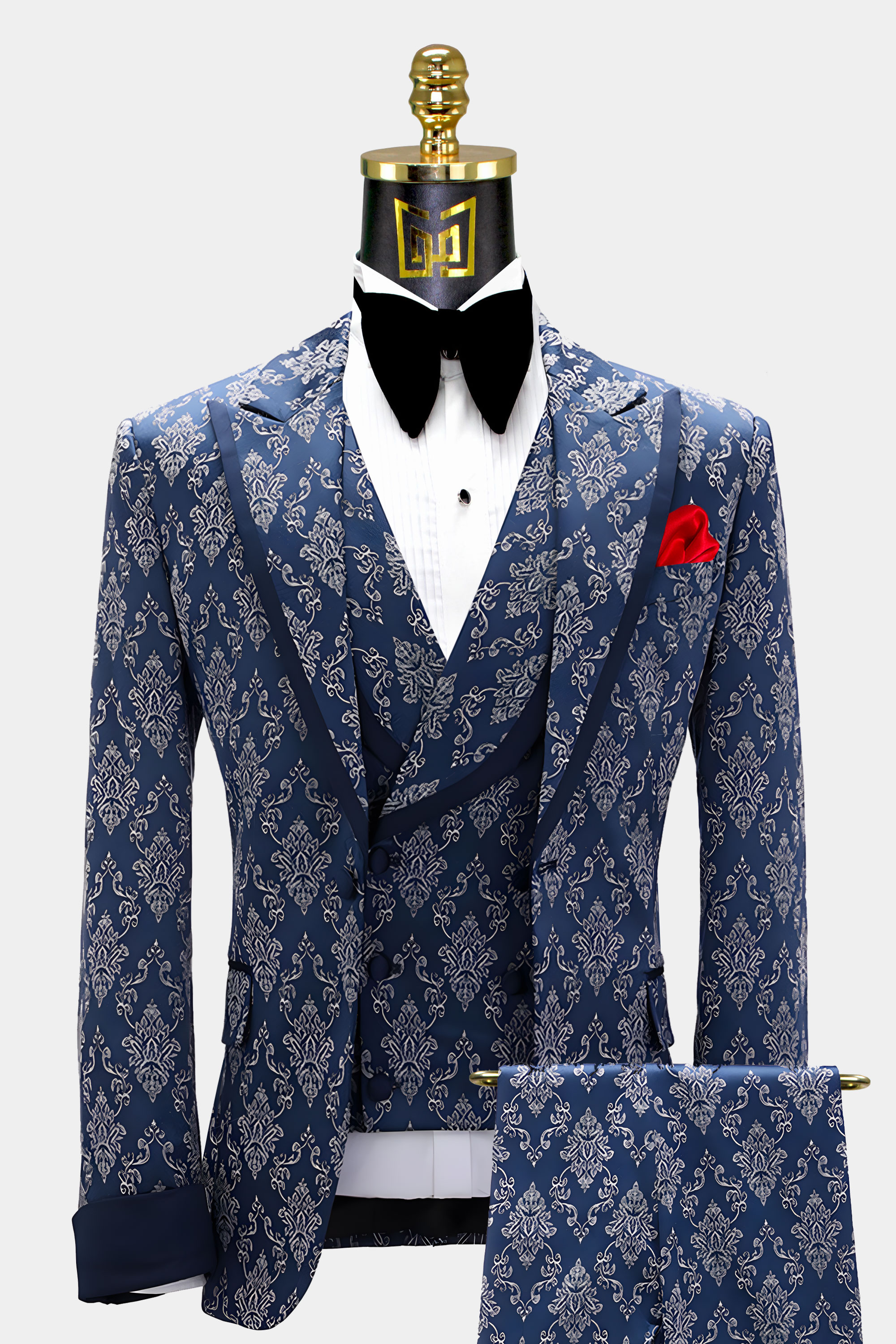Mens-Navy-Blue-and-Grey-Tuxedo-Groom-Wedding-Prom-Suit-from-Gentlemansguru.com