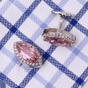 Mens-Pink-Cufflinks-from-Gentlemansguru.com