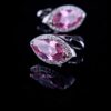 Crystal Pink Diamond Cufflinks - Image 3