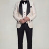Mens-Black-Shawl-Collar-Beige-Tuxed-Suit-Gala-Suit-from-Gentlemansguru.com