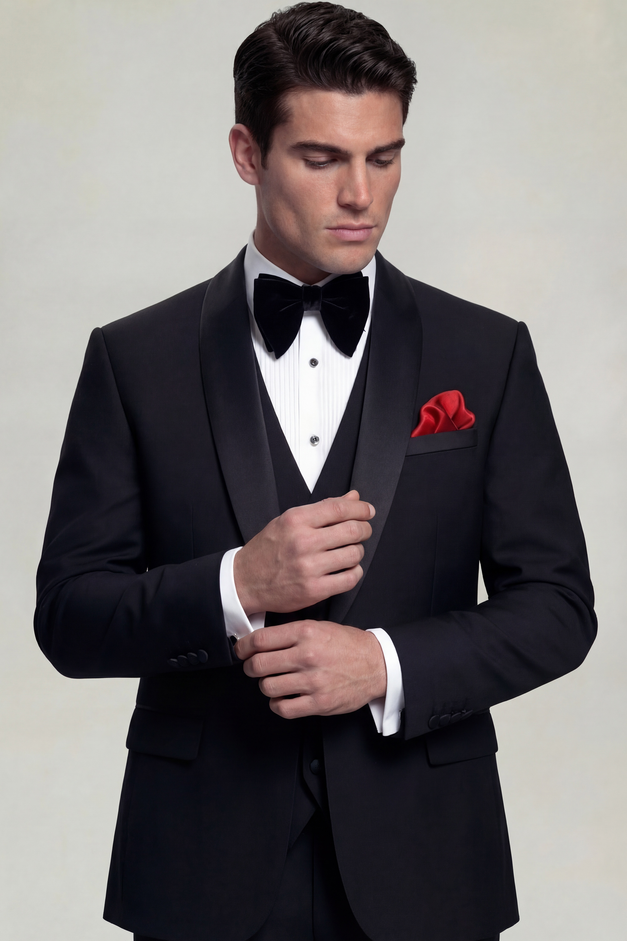 Mens-Classic-Black-Tuxedo-3-Piece-Wedding-Groom-Suit-from-Gentlemansguru.com