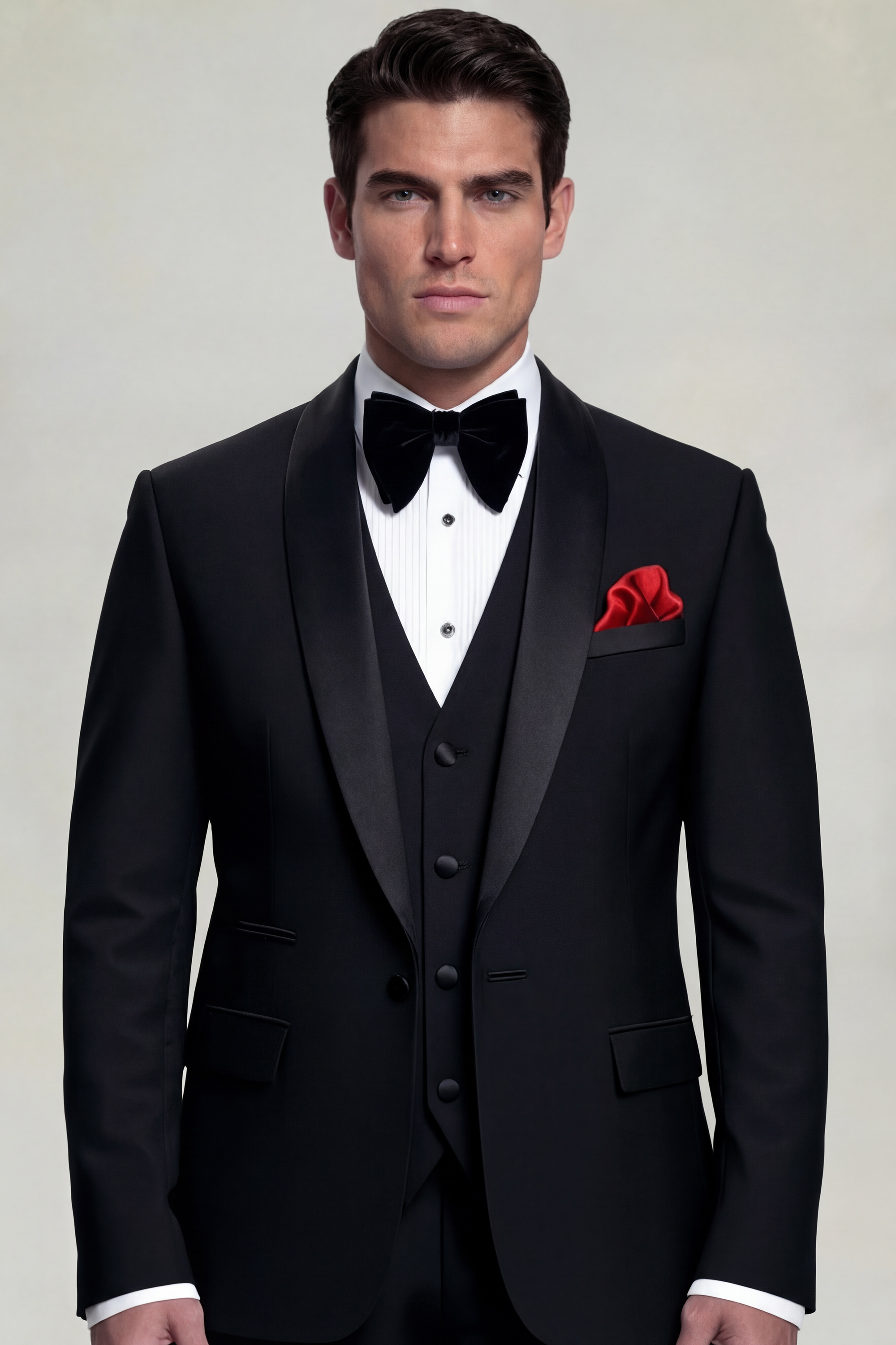 Mens-Classic-Black-Tuxedo-Groom-Wedding-Prom-Suit-from-Gentlemansguru.com