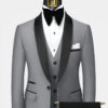 Mens-Light-Grey-Tuxedo-Groom-Wedding-Suit-from-Gentlemansguru.com