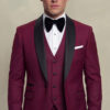 Mens-Luxury-Burgundy-Groom-Wedding-Tuxedo-Suit-from-Gentlemansguru.com