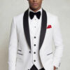 Mens-White-Tuxedo-Groom-Wedding-Suit-Black-Shawl-Lapel-from-Gentlemansguru.com